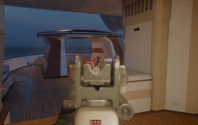 COD BO6のFENG 82のアイアンサイト